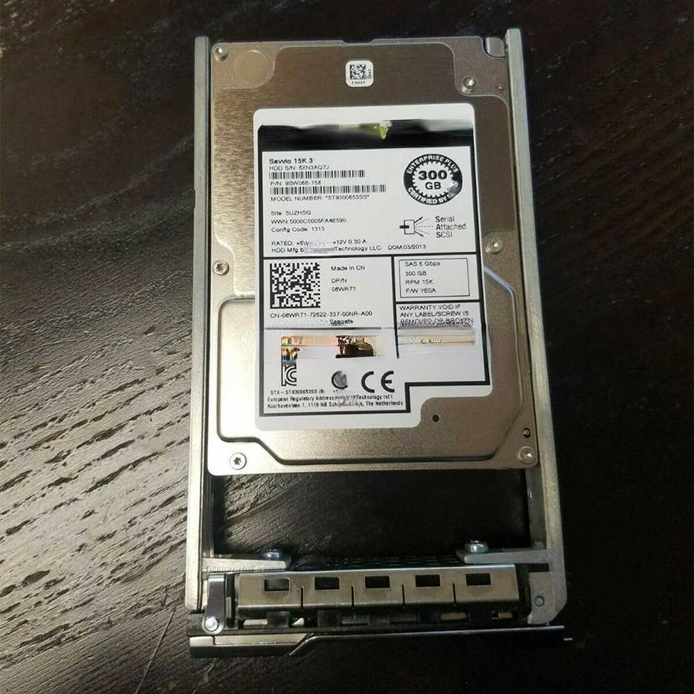 DELL 08WR71 ST9300653SS 300G 15K 2.5inch SAS 6gb Hard Drives Full