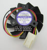 video card fanEC4510H12EA DC12V 0.12A Graphics card cooling fan Blade diameter of 40mm 20mm pitch