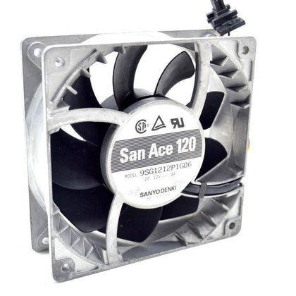 SANYO 12cm 120mm high temperature fan speed fan violence 12038 12V 4A 9SG1212P1G06