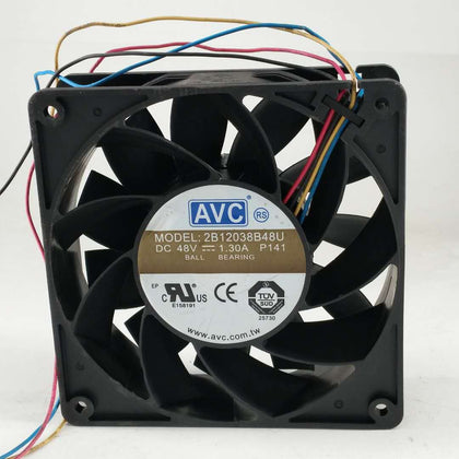 12038 12CM 120mm winds of fan 48V 1.3A 2B12038B48U double ball bearing cooling fan 120*120*38mm