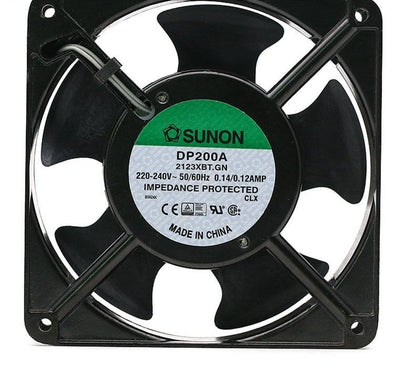 DP200A P/N 2123XBT.GN 0.14A 12038 220V 120*120*38mm industrial case cabinet cooling fan 120mm