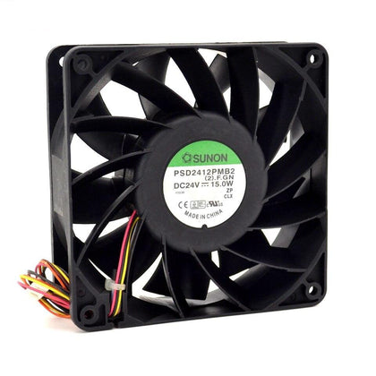 PSD2412PMB2 12038 120mm 24V 15W winds of dual ball bearing cooling fan 120*120*38mm