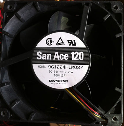 For SANYO 9G1224H1M037 24V 0.22A 12CM 120mm 12038 Frequency fans server cooling fan 120*120*38mm