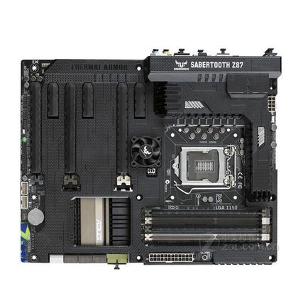 ASUS SABERTOOTH Z87 Motherboard für DDR3 LGA 1150 USB2.0 USB3.0 Boards 32GB Z87 Gebrauchtes Desktop-Motherboard