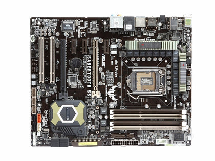 ASUS SaberTooth 55i motherboard DDR3 LGA 1156 for I5 I7 CPU USB2.0 16GB P55 Desktop motherborad - inewdeals.com