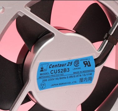 CU52B3 12025 12cm 200v 13 / 11W AC silent cooling fan for servo 120*120*25mm