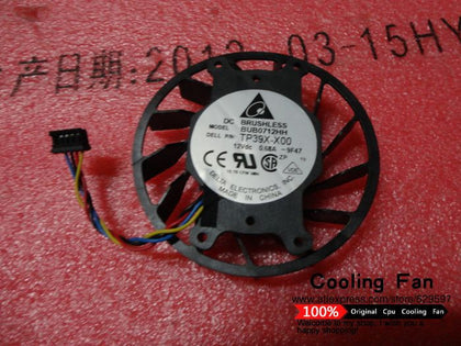 Cooling fan for Dell OptiPlex 780 USFF CPU OPX 780USF TP39X-A00 BUB0712HH 9F47 PVB070F12M 12V 0.68A centrifugal - inewdeals.com