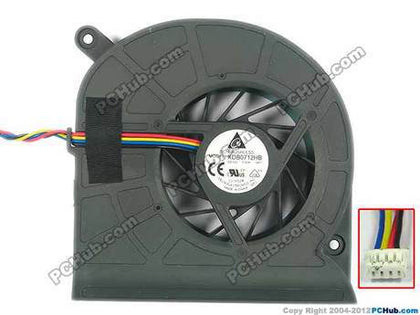 DELTA KDB0712HB-J911 KDB0712HB J911 12V 0.45A machine CPU cooling fan - inewdeals.com