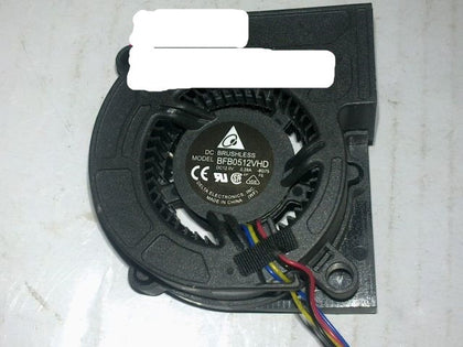 Delta bfb0512vhd 4 line projector drum fan 12v 0.28a worm gear cooling fan - inewdeals.com