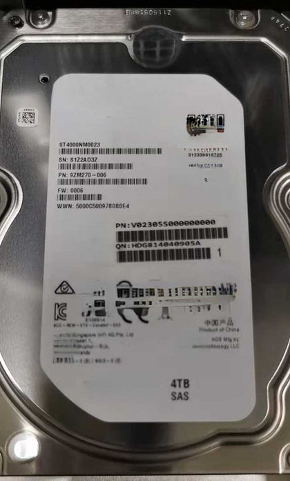 4T 3.5 SAS ST4000NM0023 AS520E AS5300 AS500H Hard Drives