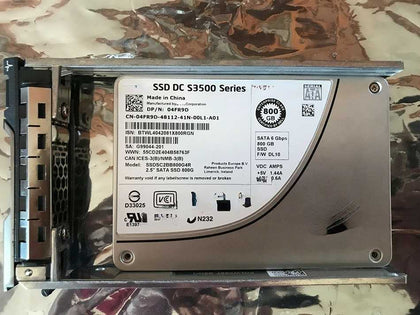 DELL R710 R720 R730 R740 Solid State Hard Drives 800G 2.5inch SATA SSD