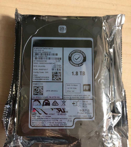 DELL R730XD T430 T630 M630 C4130 Hard Drives 1.8T 10K 2.5inch SAS