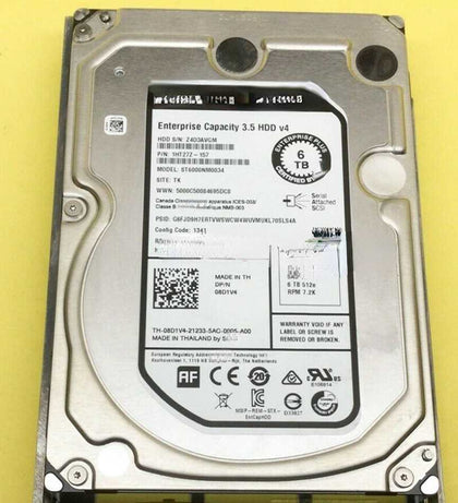 DELL SC100 SC120 SC180 6T 7.2K 3.5inch SAS 12Gb Hard Drives