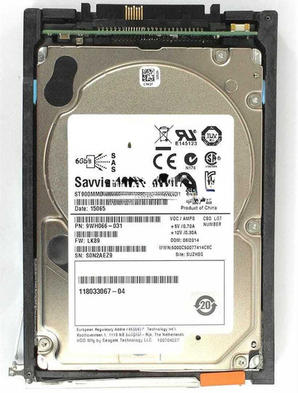 EMC 005050701 005050704 900G 10K 2.5 SAS VNX5200/5800 Hard Drives