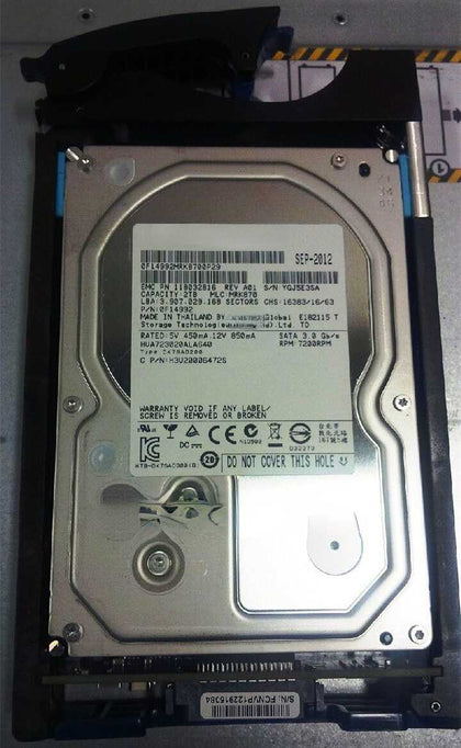 EMC ES30 005049568 005050474 2T SATA DD620/630/670/690 Hard Drives