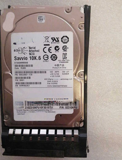 RH1288 V3 RH2288 V3 CH222 V3 Hard Drives 600G 10K 2.5 SAS