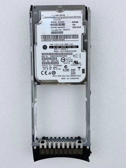 IBM 00AR323 00AR391 00MJ310 600G 15K 2.5inch SAS 12Gb Hard Drives