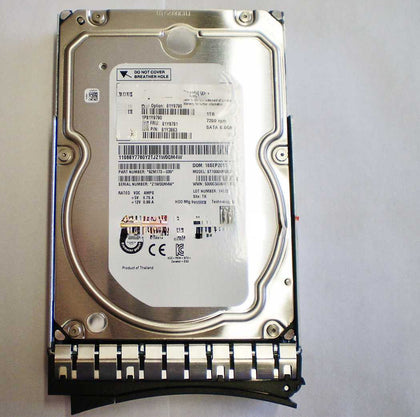 IBM 81Y9790 81Y9791 81Y3863 1T 7.2K 3.5 SATA M4 M5 Hard Drives