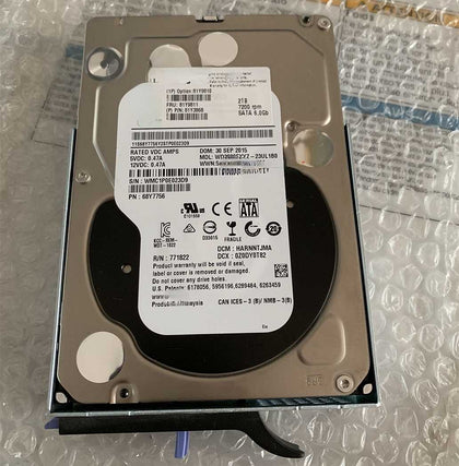 IBM 81Y9810 81Y9811 81Y3868 2T 7.2K 3.5inch SATA 6GB Hard Drives