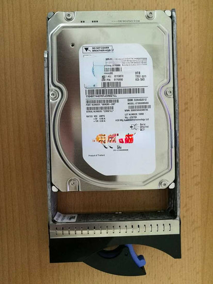 IBM 81Y9886 81Y9878 3T 7.2K 3.5 SAS DS3500 DS3512 DS3524 Hard Drives