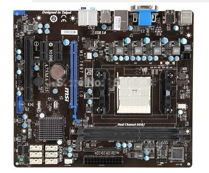 Desktop-Motherboard für MSI A75MA-P35 DDR3 Sockel FM1 RAM 16G Motherboard