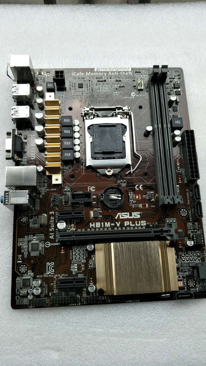 motherboard for ASUS H81M-V PLUS LGA 1150 DDR3 USB2.0 USB3.0 boards H81 Desktop motherboard - inewdeals.com