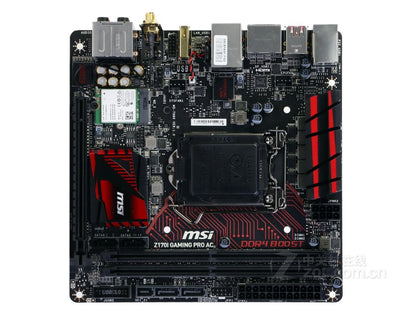 motherboard for MSI Z170I GAMING PRO AC DDR4 LGA 1151 USB3.0 USB2.0 32GB M.2 Z170 Desktop motherborad - inewdeals.com