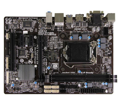 GIGABYTE B85M-HD3 Desktop-Motherboard LGA 1150 DDR3 i3 i5 i7 32GB SATA3 USB3.0 B85 Gebrauchte Mainboard-Boards PC