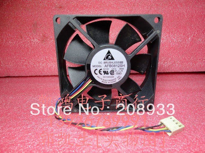 DELTA 8025 DC12V fan 8CM AFB0812SH 0.51A cooling fan-inewdeals.com