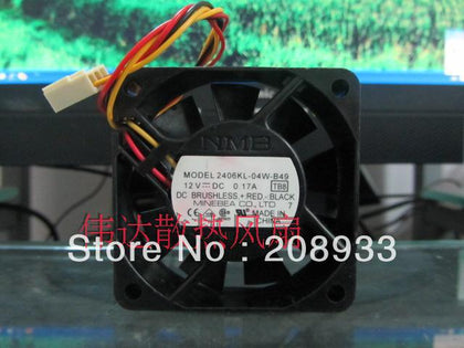 NMB 2406KL-04W-B49 60 * 60 * 15MM DC 12V-inewdeals.com