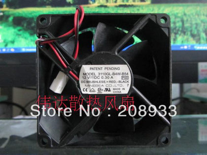 NMB 3110GL-B4W-B54 8025 DC 12V 0.3A-inewdeals.com