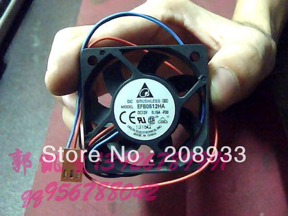 Delta EFB0512HA 5CM 12V 0.15A 5010mm three-wire cooling fan-inewdeals.com