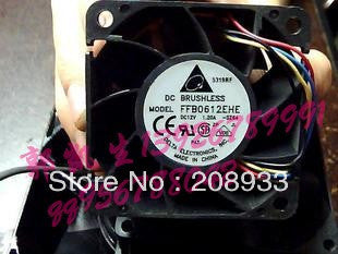 Delta 6 cm a 6CM double ball 6038 server fan FFB0612EHE of cooling fan-inewdeals.com