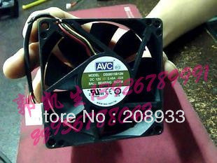 AVC DS08015B12M 8015 12V 0.48A 8CM PWM cooling fan-inewdeals.com