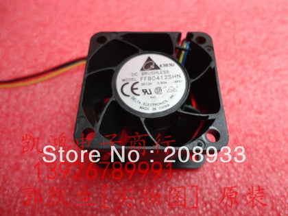 Delta 4028 12V 0.6A FFB0412SHN IPC server of violence PWM cooling fan-inewdeals.com