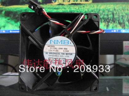 NMB 3110KL-04W-B66 8025 12V 0.34A-inewdeals.com