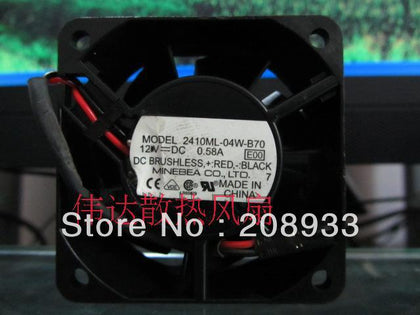 NMB 2410ML-04W-B70 6025 DC 12V 0.58A-inewdeals.com