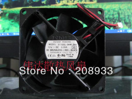 NMB 3110GL-B4W-B44 8025 12V 0.26A-inewdeals.com