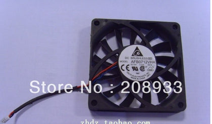 Delta TADEL AFB0712VHA 7010 12v ball fan 7CM CPU dedicated cooling fan-inewdeals.com