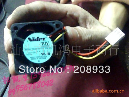 Nidec nidec D04G-01AH 5V 0.25A 05TS1 4020 4 cm double ball bearing fan cooling fan-inewdeals.com