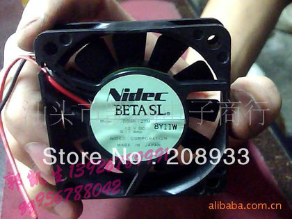 nidec D06R-12TM 12V 0.11A 6015 6CM silent fan cooling fan-inewdeals.com