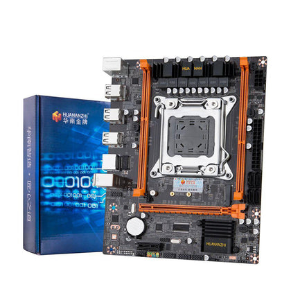 HUANAN ZHI X79-4M Desktop-Motherboard Intel C602 X79 LGA 2011 E5 ECC/REG DDR3 1333/1600/1866 MHz 32 GB M.2 USB2.0 Mainboard