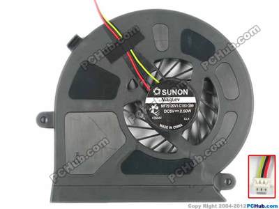 Laptop CPU cooling cooler fan for Toshiba Satellite P70 P70A P70T P70T-A DFS602205M30T FCCY - inewdeals.com