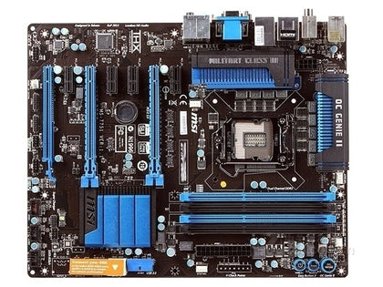 MSI Z77A-GD55 desktop motherboard DDR3 LGA 1155 32GB USB3.0 USB2.0 SATA3 Z77 motherboard - inewdeals.com