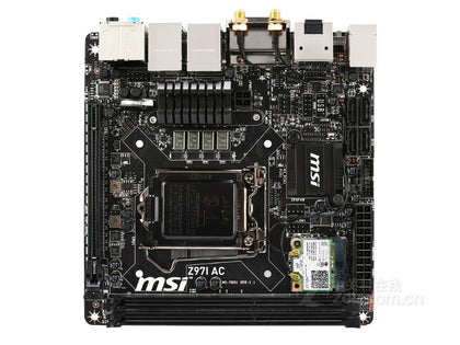 MSI Z97I AC Desktop Motherboard Z97 LGA 1150 DDR3 SATA3 USB3.0 16G Mini-ITX mainboard - inewdeals.com