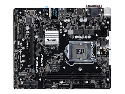 ASRock B360M-HDV desktop motherboard LGA 1151 DDR4 32G for I3 I5 I7 CPU SATA3 USB2.0 USB3.1 B360 Desktop Computer mainboard - inewdeals.com