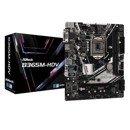 ASRock B365M-HDV Desktop-Motherboard LGA 1151 DDR4 64G USB2.0 USB3.1 B365 Desktop-Computer-Mainboard