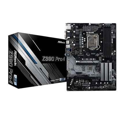 ASRock Z390 Pro4 Desktop-Motherboard LGA 1151 DDR4 64G USB2.0 USB3.1 Z390 Desktop-Computer-Mainboard