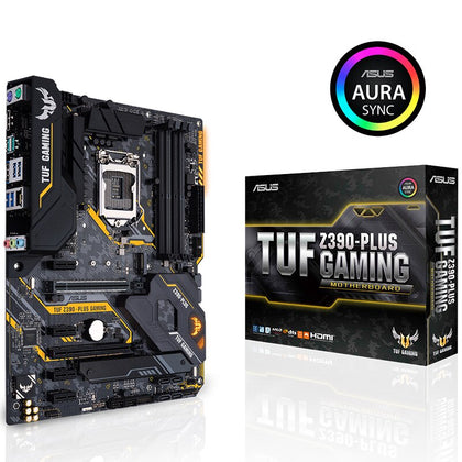 ASUS TUF Z390-PLUS GAMING Z390 LGA 1151 DDR4 ATX Motherboard Master series PC mainboard - inewdeals.com