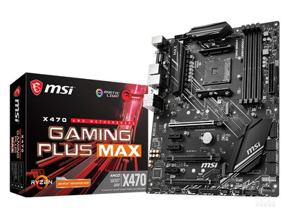 desktop mainboard for MSI X470 GAMING PLUS MAX X470 socket for AMD AM4 DDR4 Desktop Motherboard pc mainboard on sales - inewdeals.com